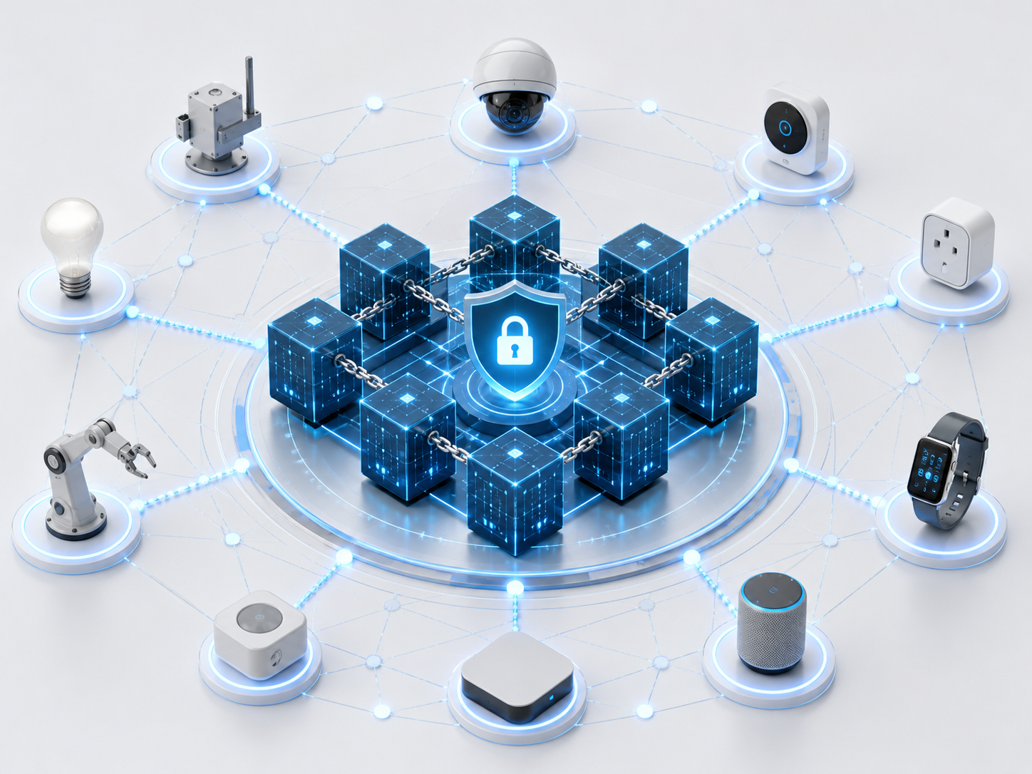 Scalable Blockchain for IoT Security